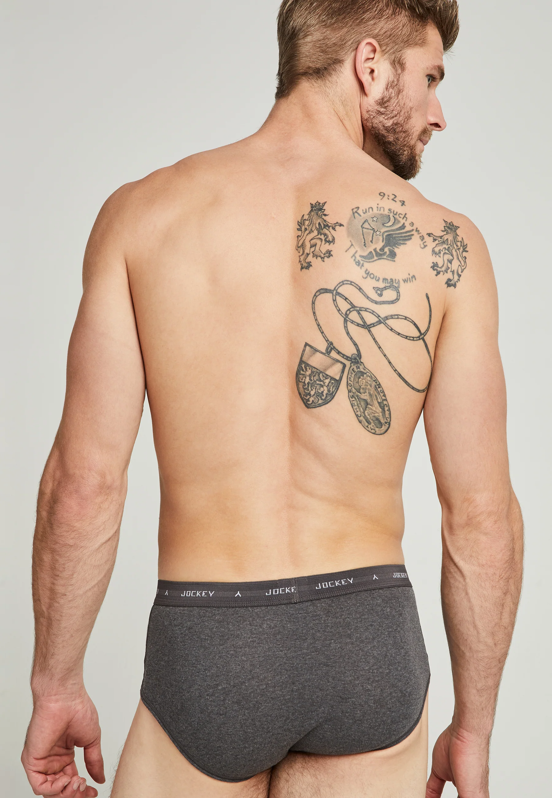 Jockey® UK Classic Cotton Rib Y-Front® Brief - 3 Pack - Image 6
