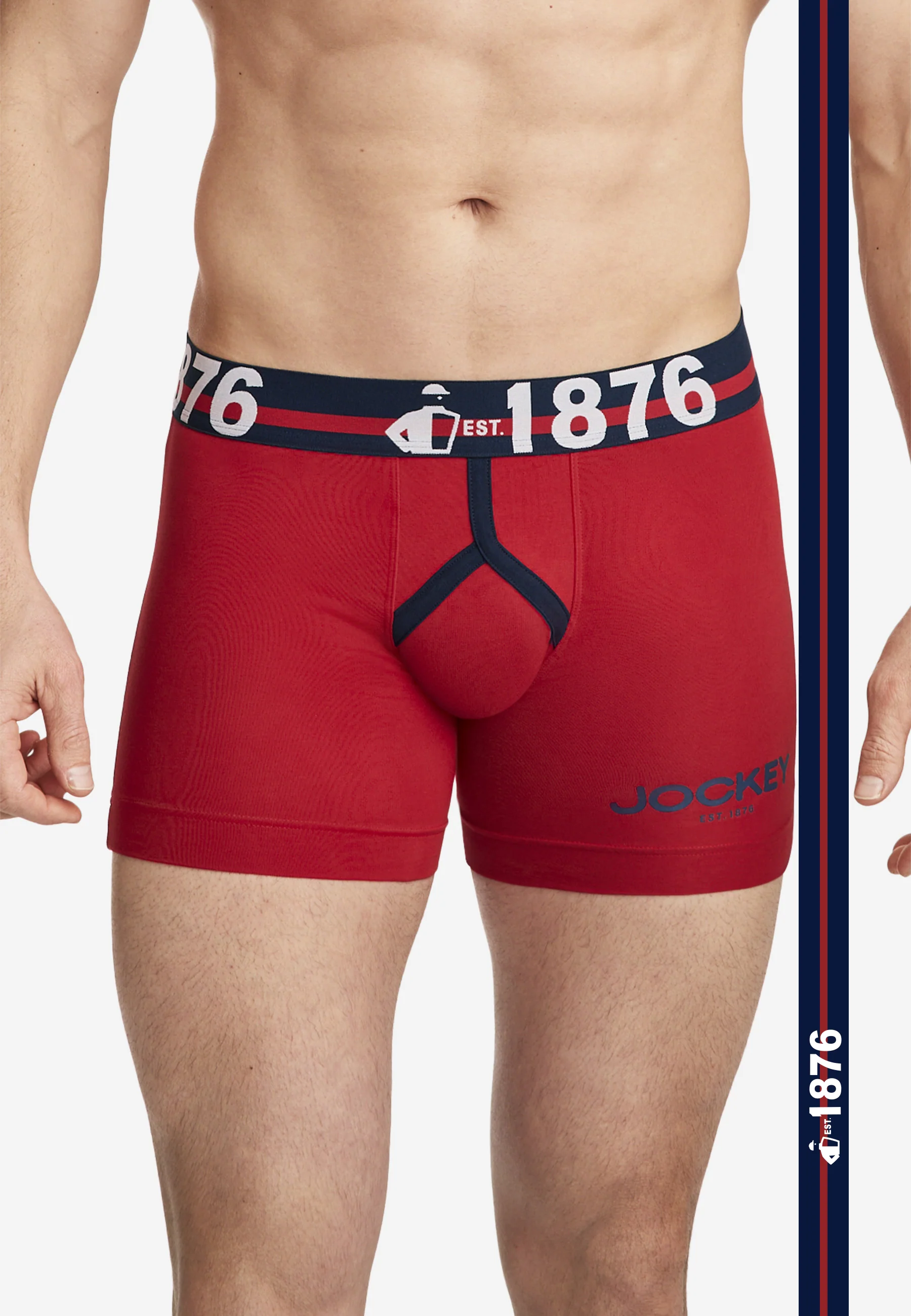 Jockey® 1876 Collection Cotton Stretch Boxer Brief - Image 6