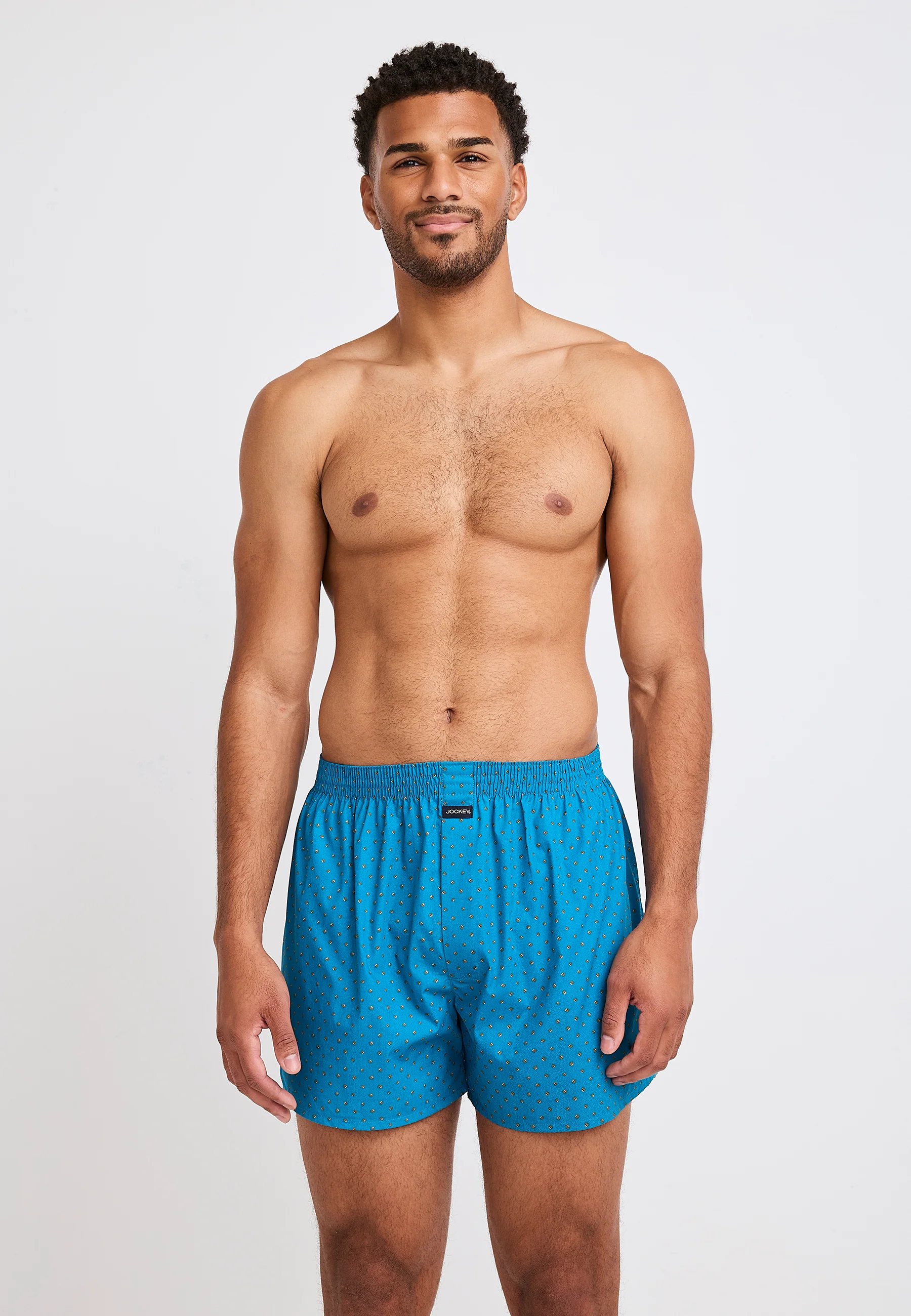 Jockey® Everyday Check Woven Boxer - Image 82
