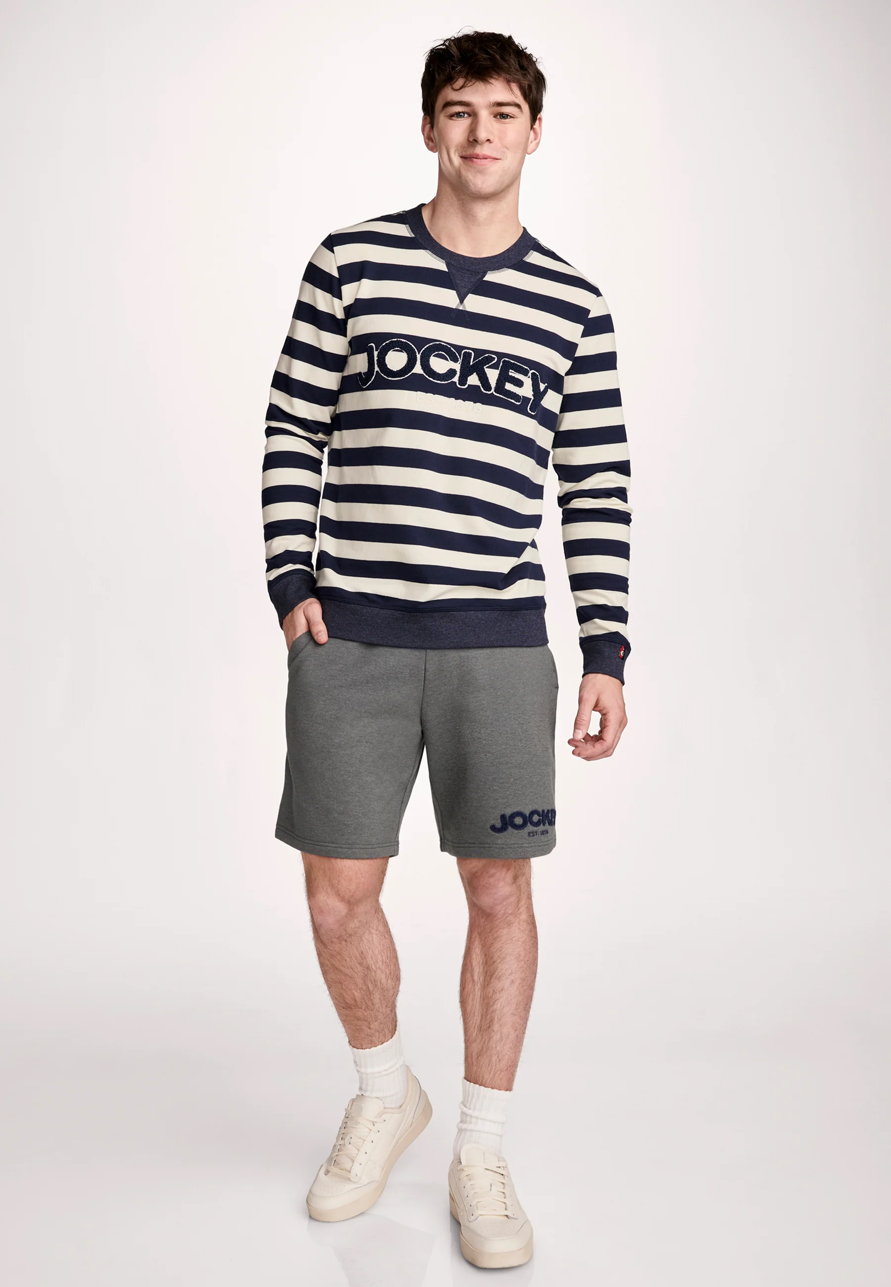 Jockey® Lightweight Cotton Blend Fleece Crew Sweatshirt - Image 15
