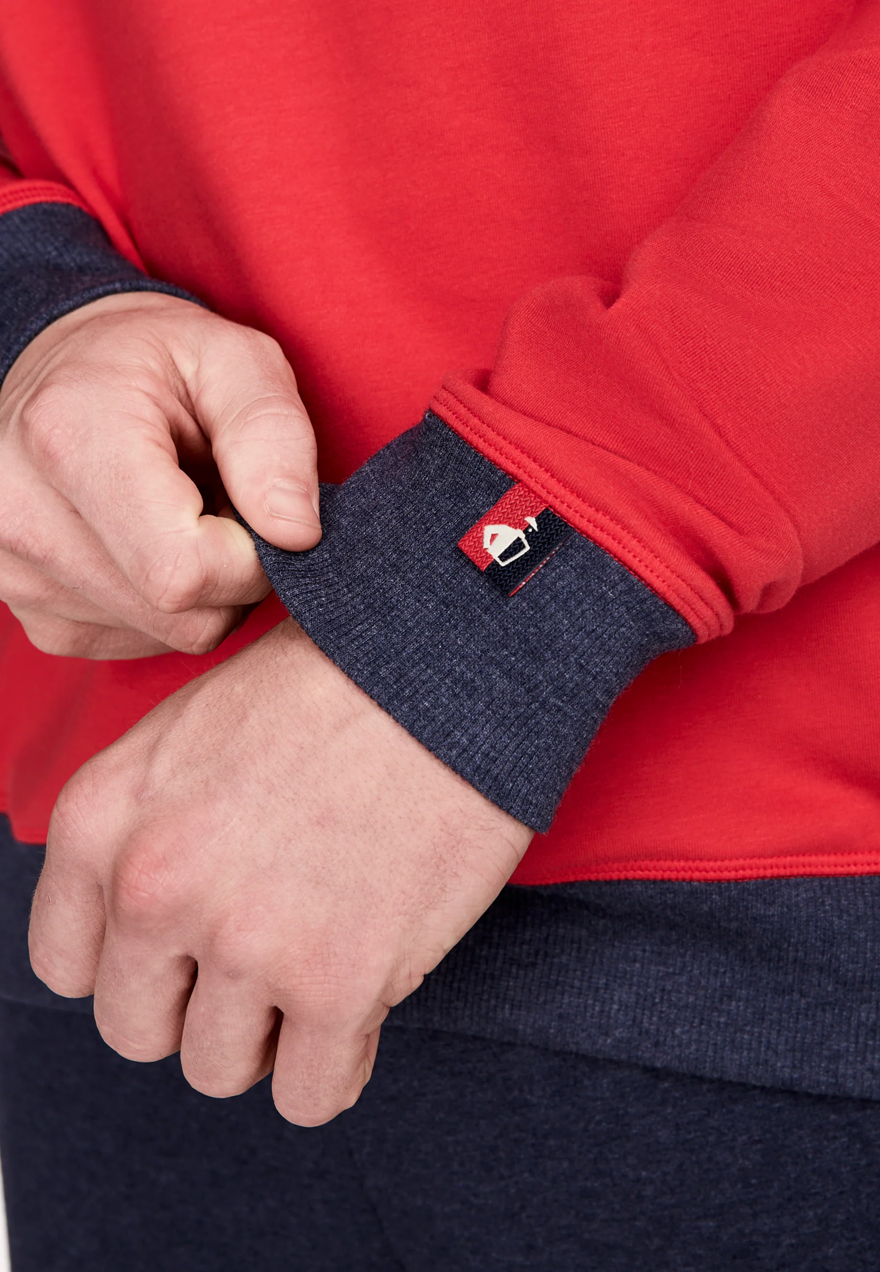 Jockey® Lightweight Cotton Blend Fleece Crew Sweatshirt - Image 4