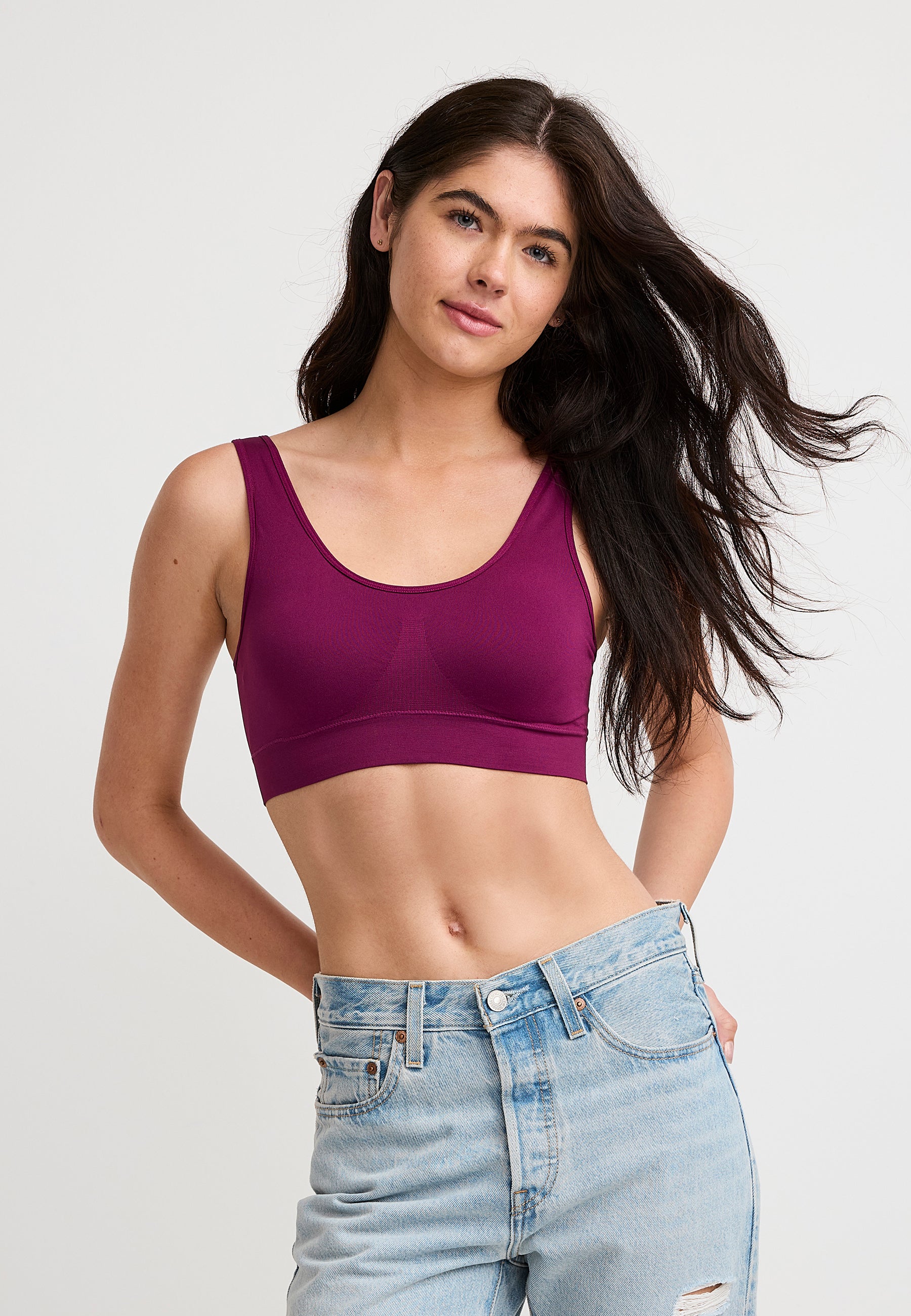 Jockey® Seamfree™ Stretch Tank Strap Bralette - Image 56