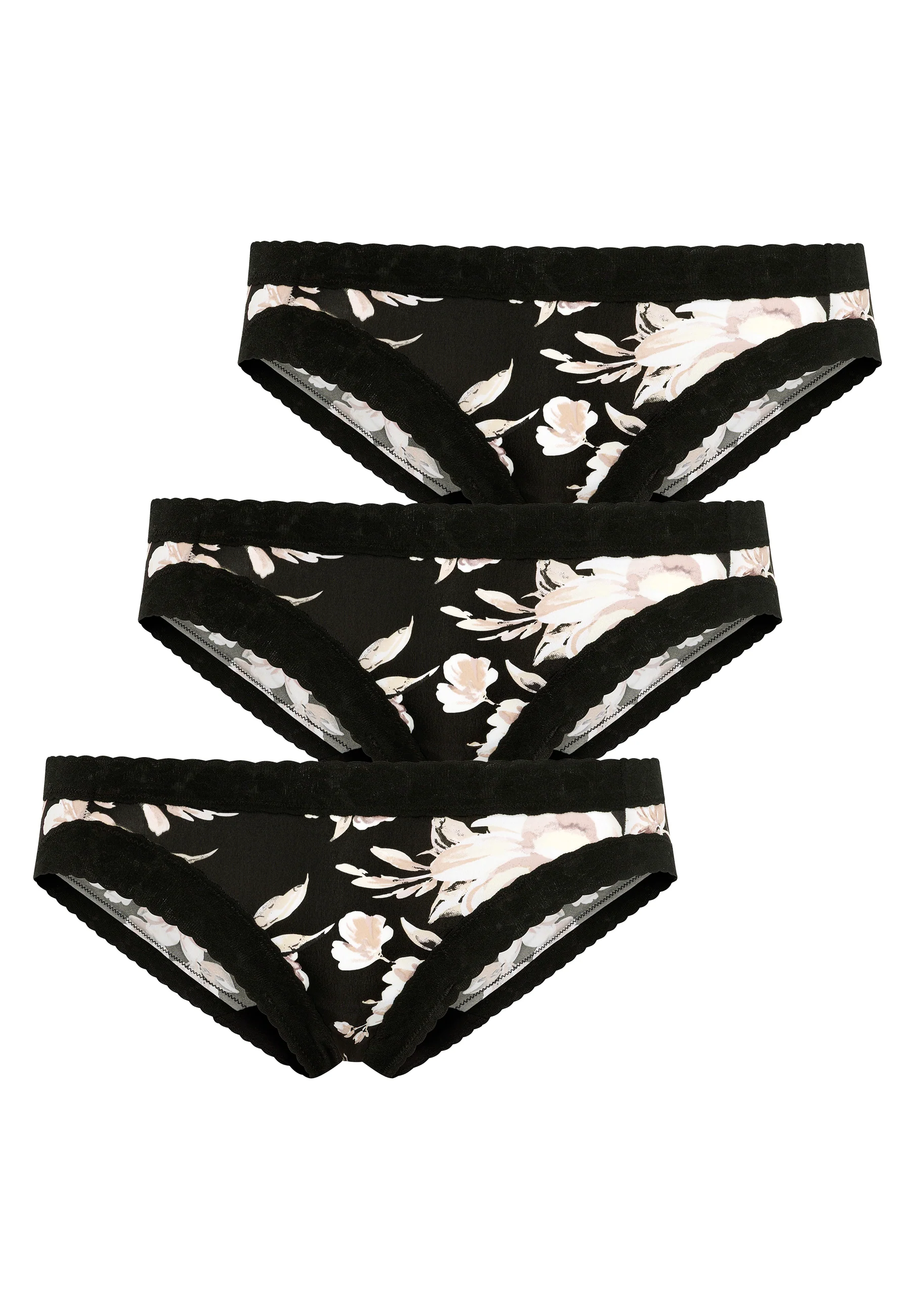 Jockey® Parisienne Soft Stretch Lace Bikini - 3 Pack - Image 5