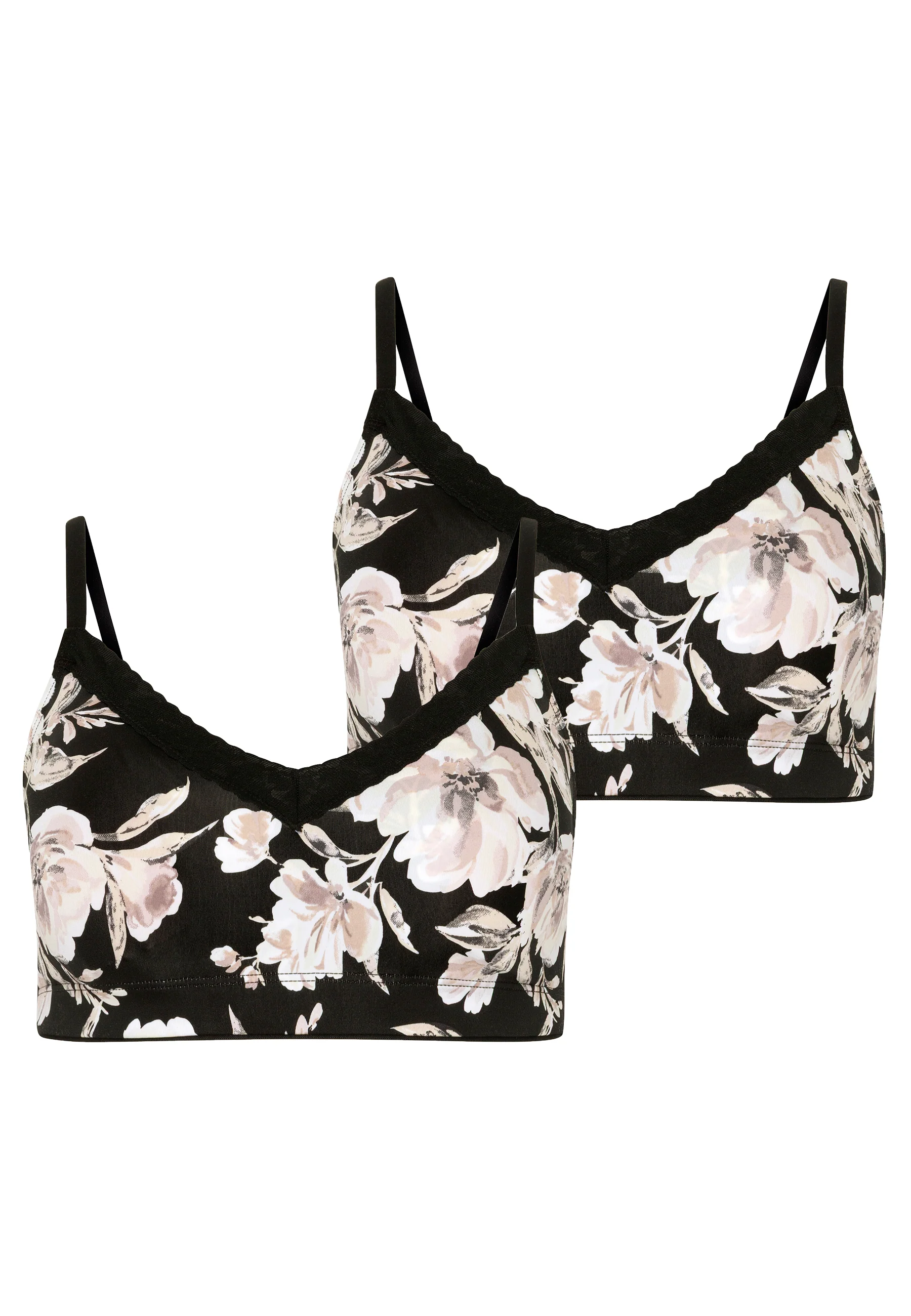 Jockey® Parisienne Soft Stretch Lace Microfiber Bralette - 2 Pack - Image 12