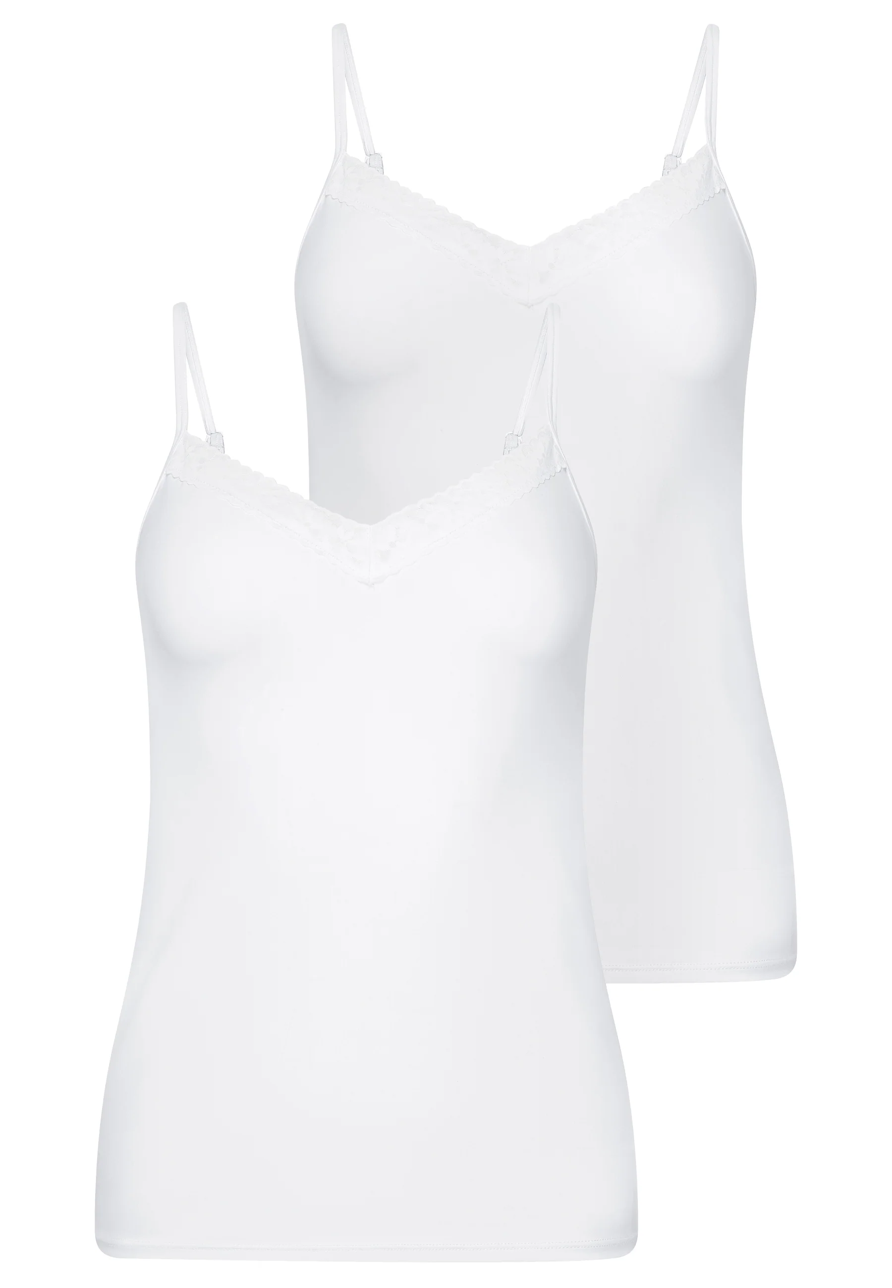 Jockey® Soft Stretch Lace Camisole - 2 Pack - Image 7
