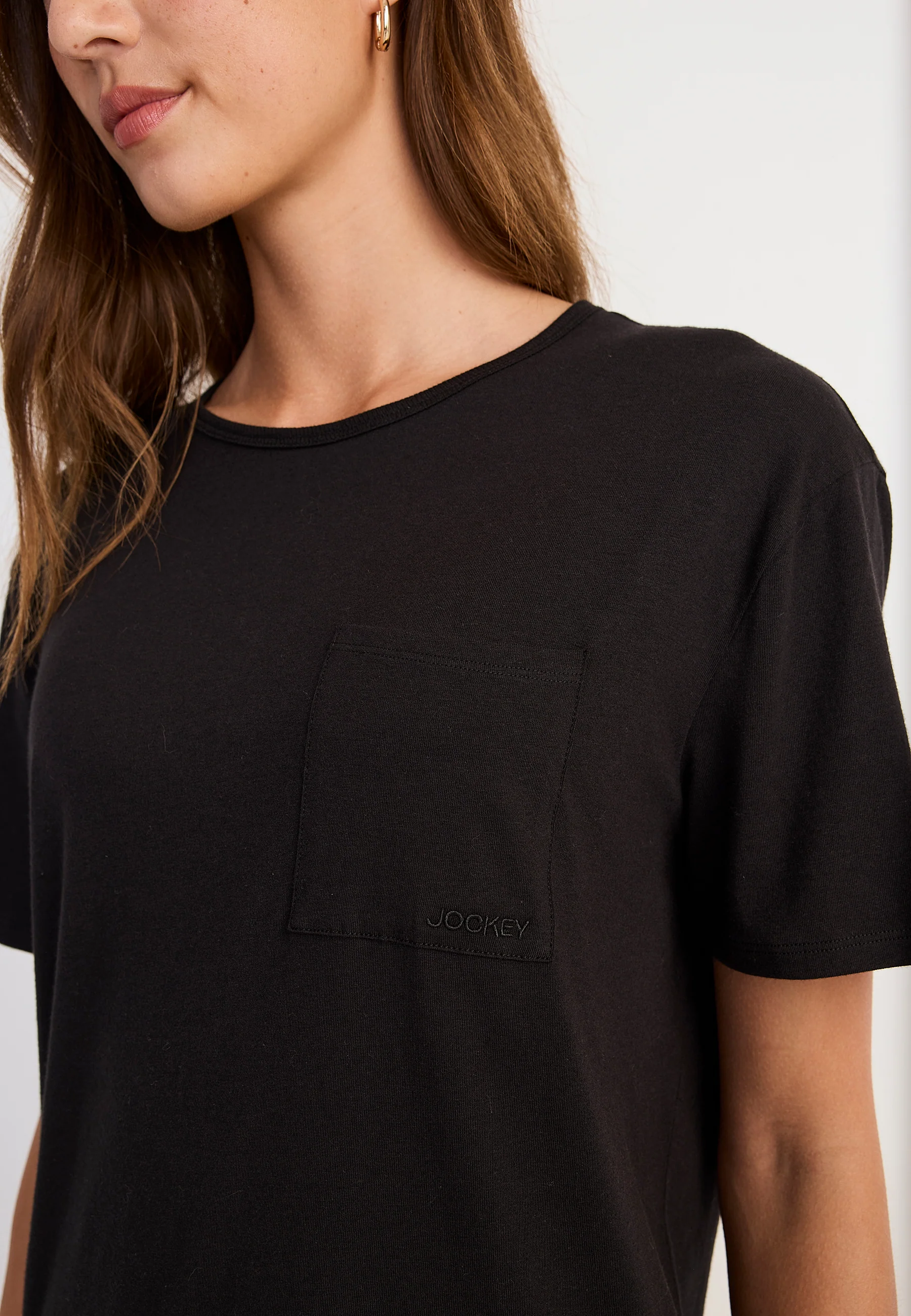 Jockey® Soft Touch Luxe Loungewear Short Sleeve T-Shirt - Image 11