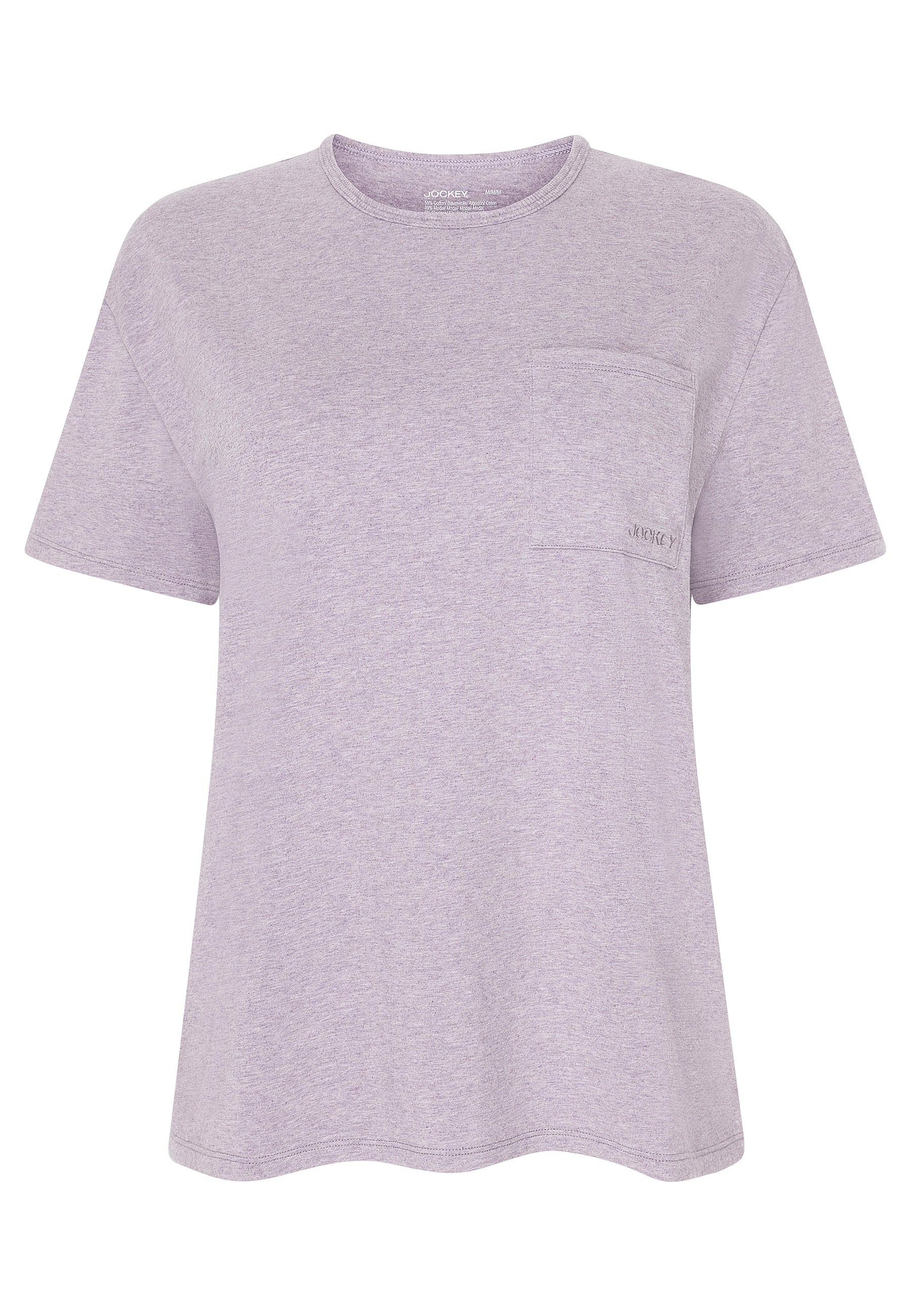 Jockey® Soft Touch Luxe Loungewear Short Sleeve T-Shirt - Image 3