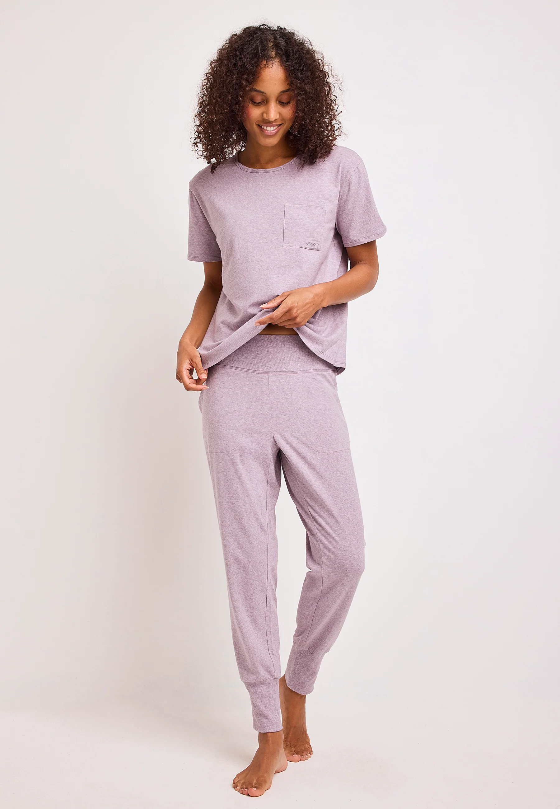 Jockey® Soft Touch Luxe Loungewear Short Sleeve T-Shirt - Image 7