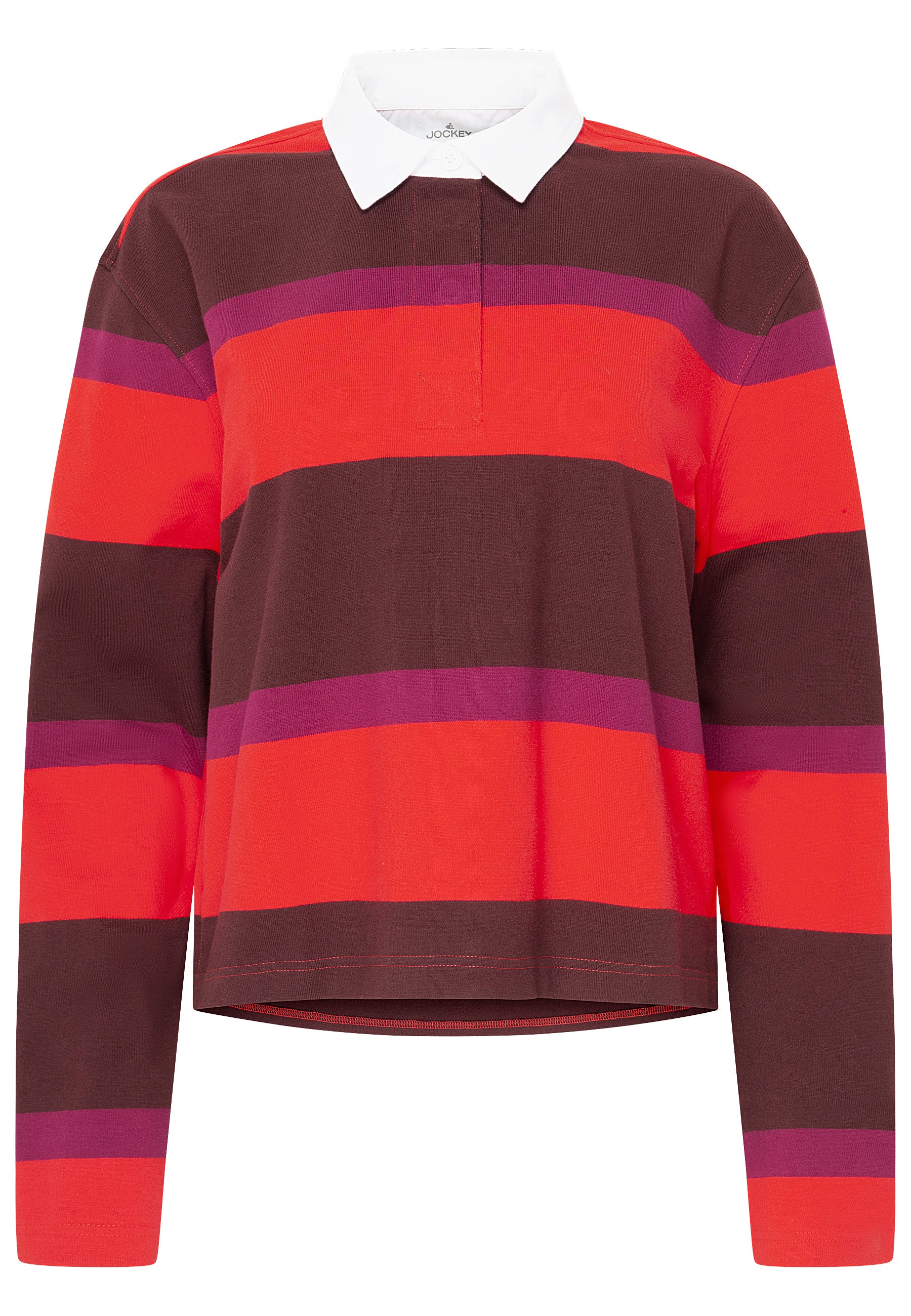 Jockey® 1876 Collection Cropped Rugby Polo - Image 10