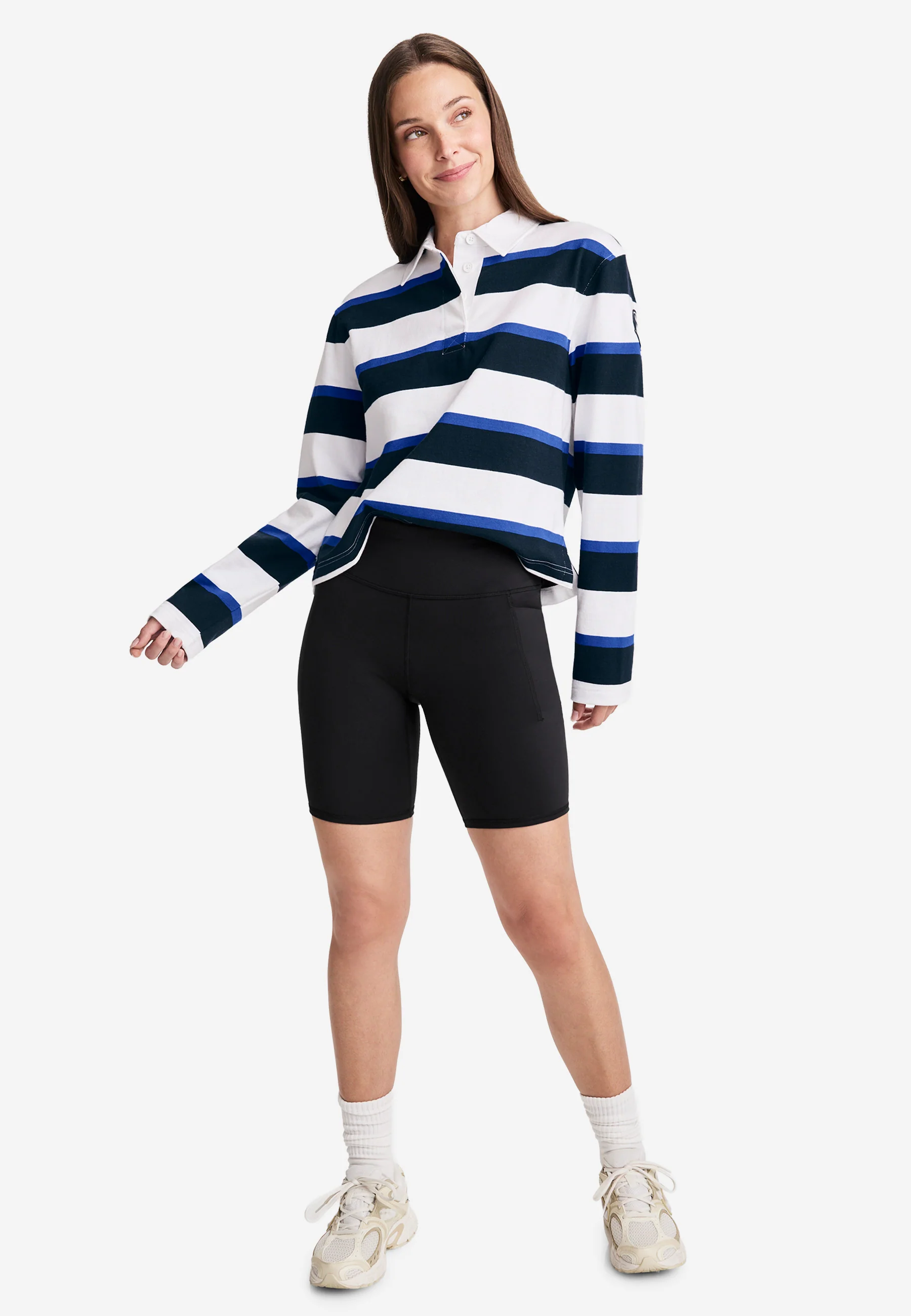 Jockey® 1876 Collection Cropped Rugby Polo - Image 7