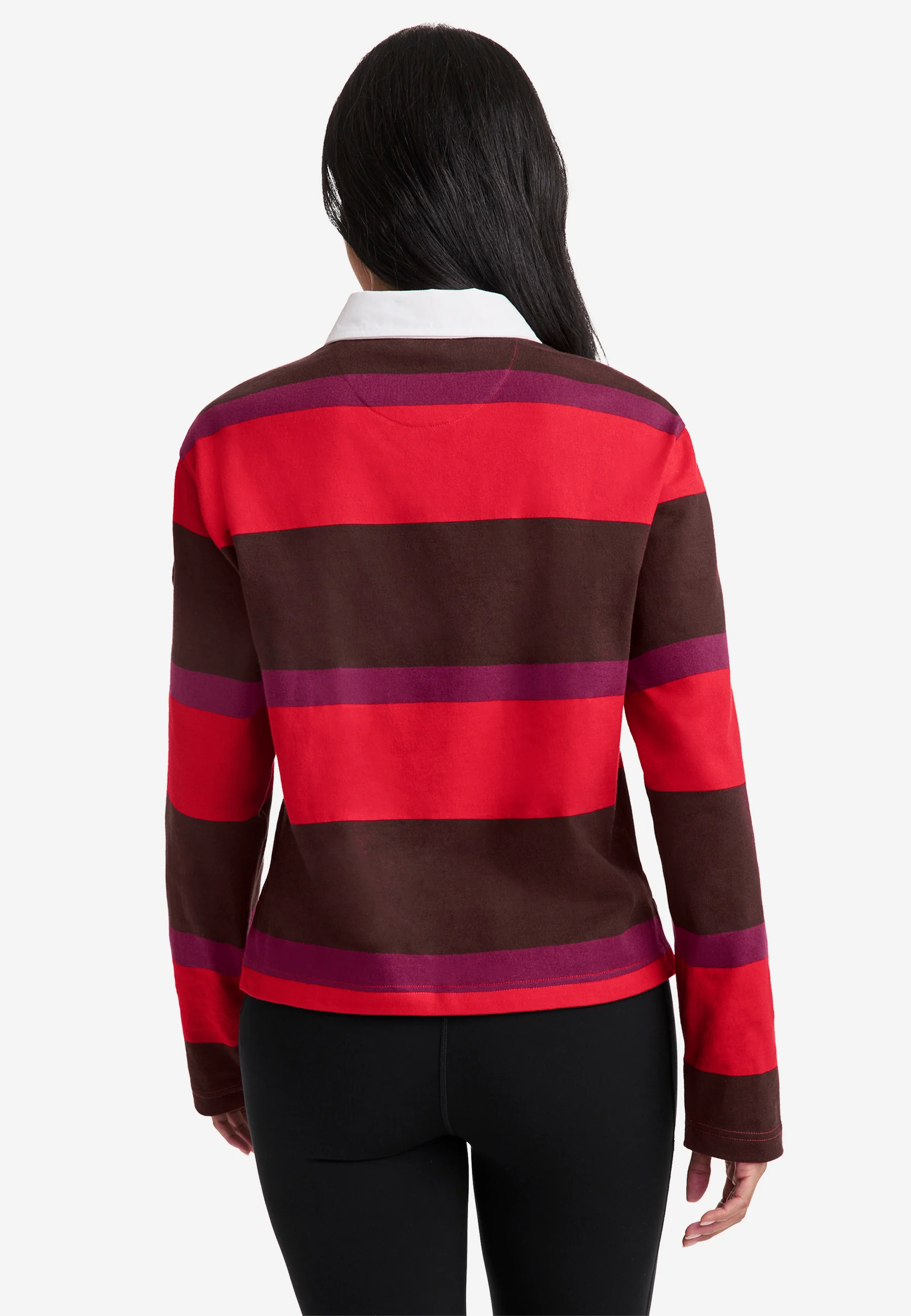 Jockey® 1876 Collection Cropped Rugby Polo - Image 9
